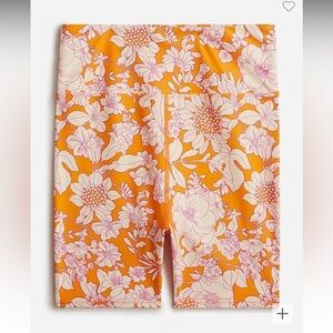 J. Crew Floral Bike Swim Shorts Size XL NWT
